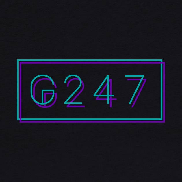 G247 logo glitched v1 by kadaga